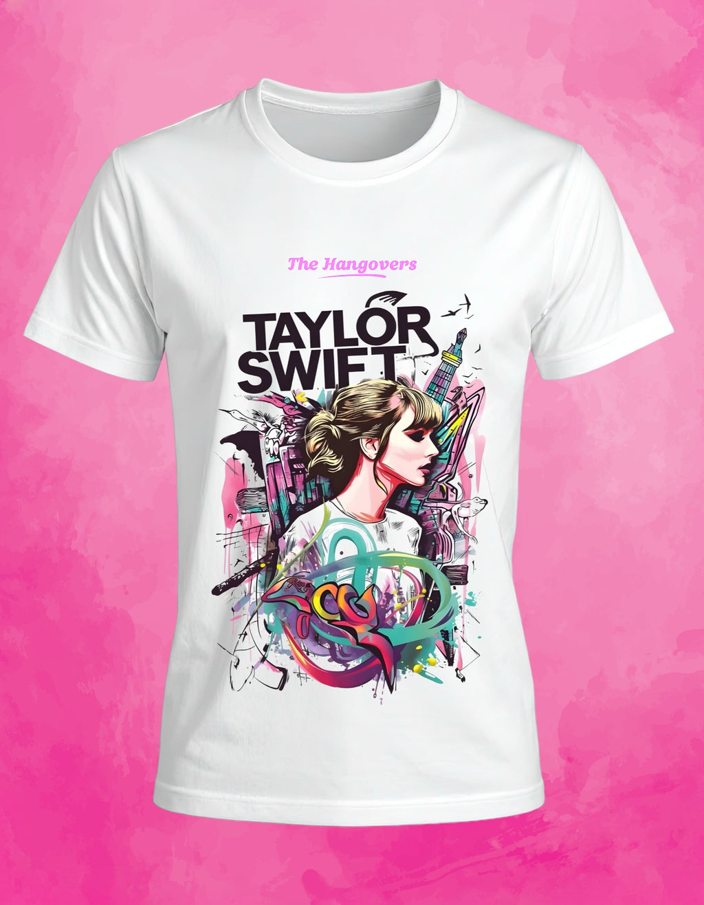 The Hangovers Neon City Muse Taylor T-Shirt