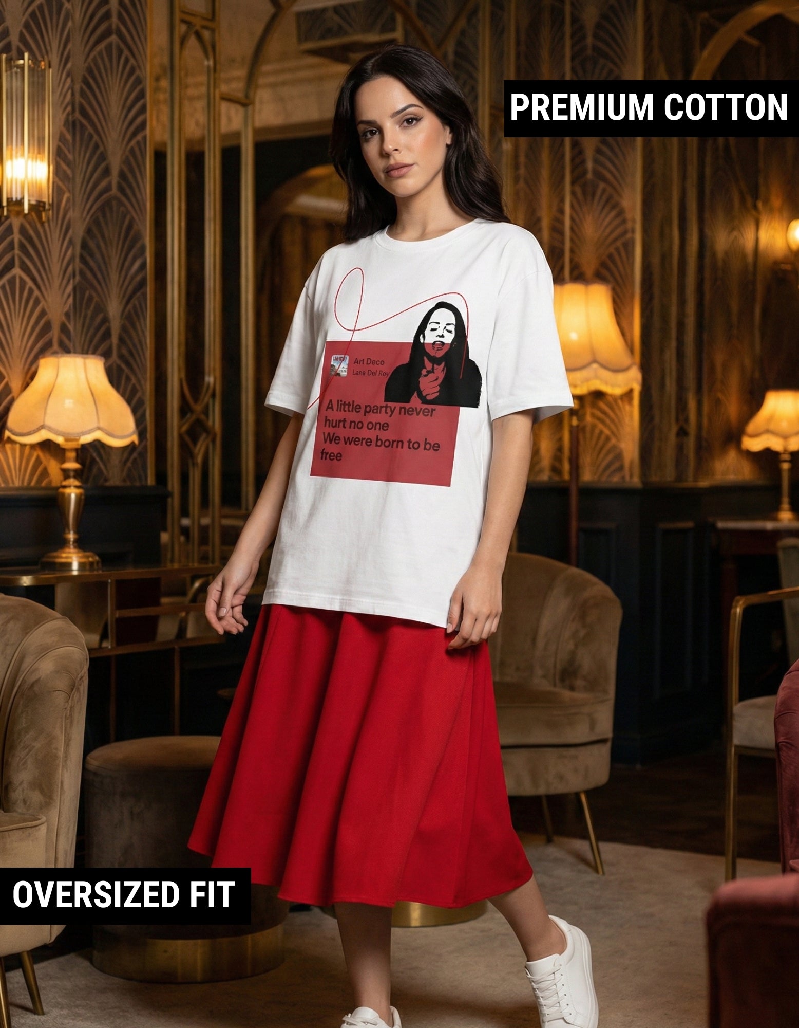 The Hangovers Freedom in Red T-Shirt