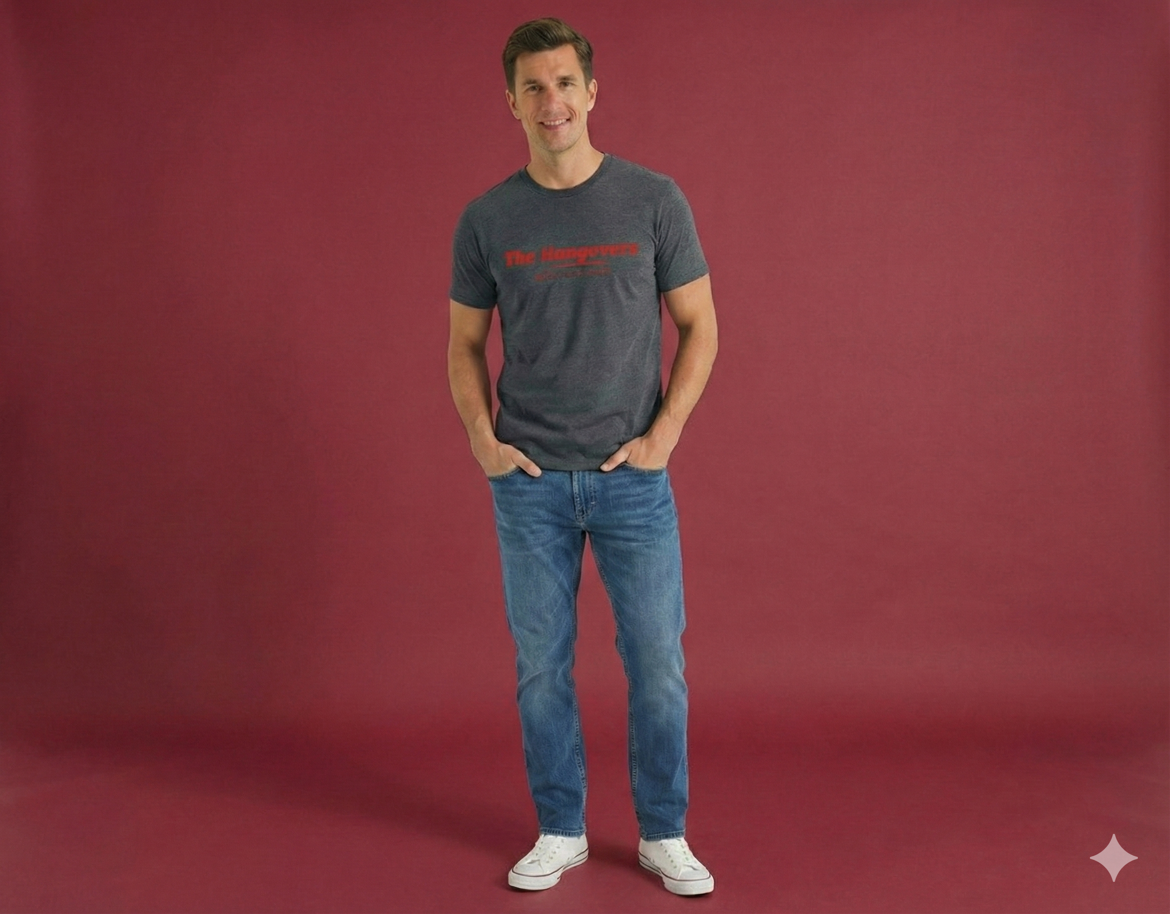 The Hangovers Classics Ash Black T-Shirt