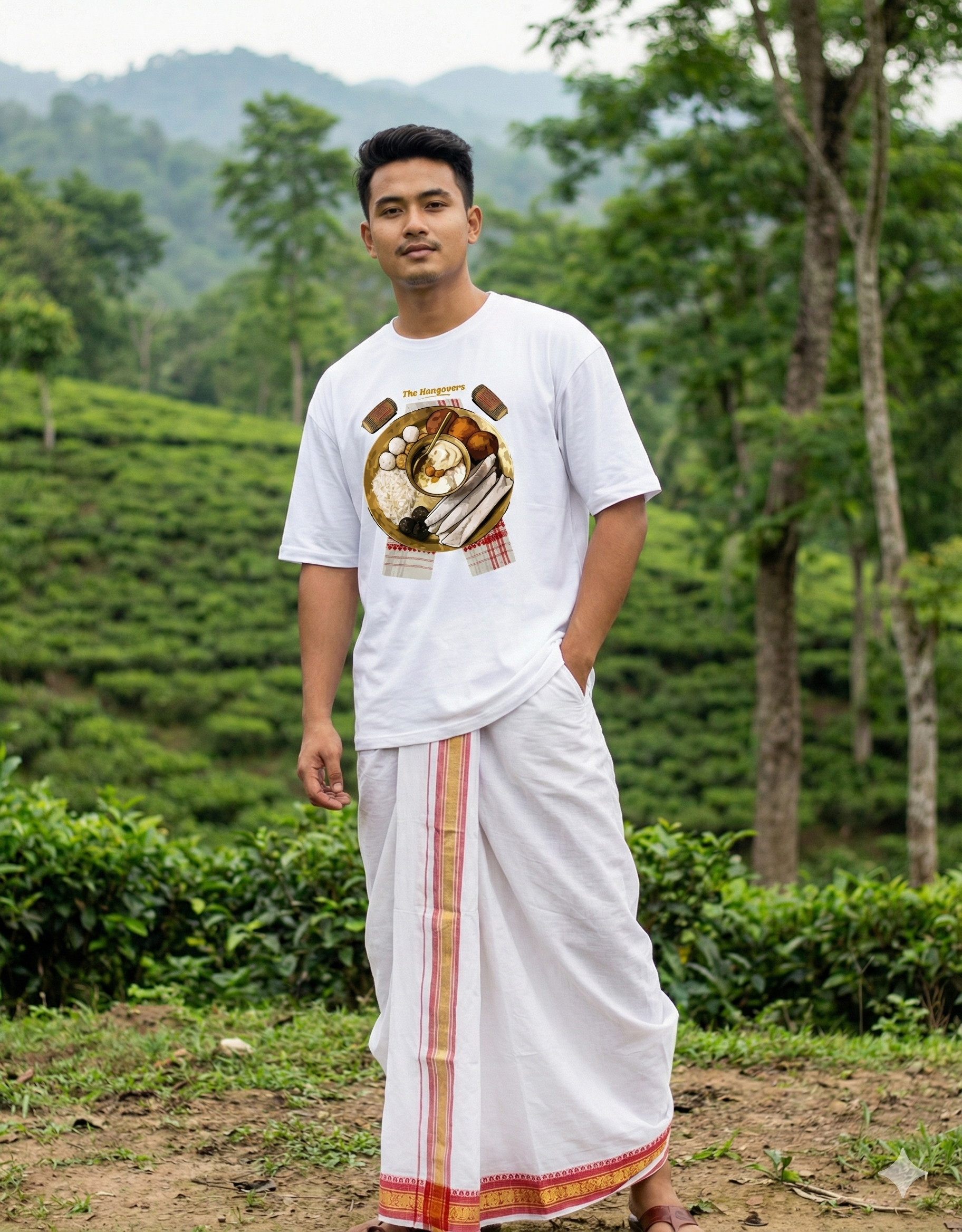 The Hangovers Magh Bihu T-Shirt