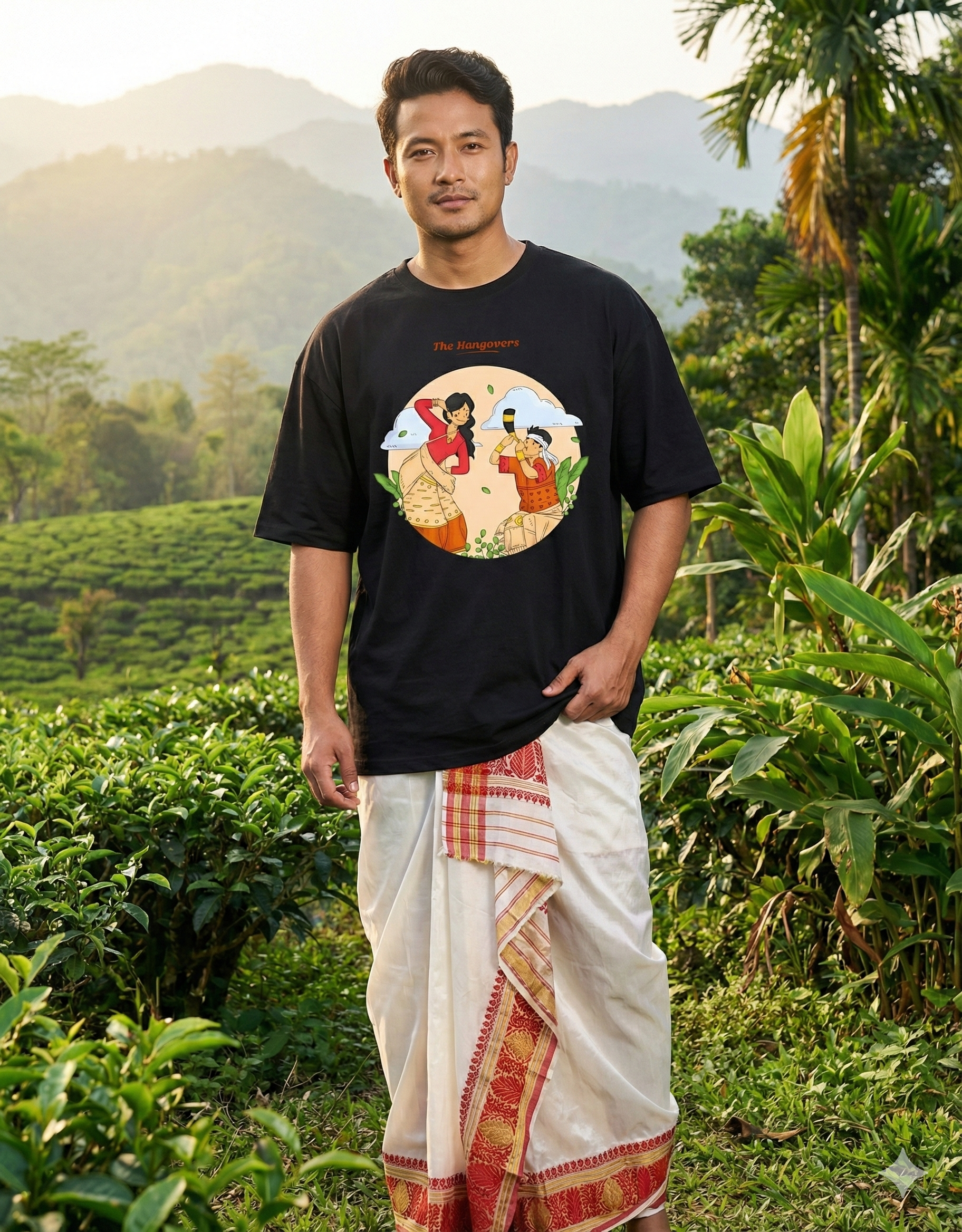 The Hangovers Magh Bihu T-Shirt