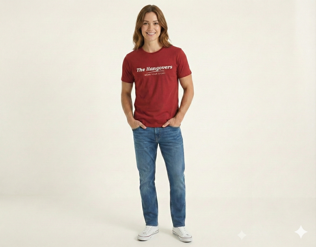 The Hangovers Classics Red T-Shirt