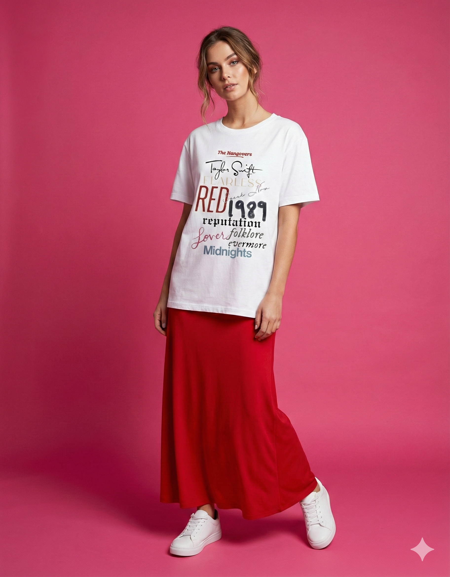 The Hangovers Taylor Swift Eras Script T-Shirt