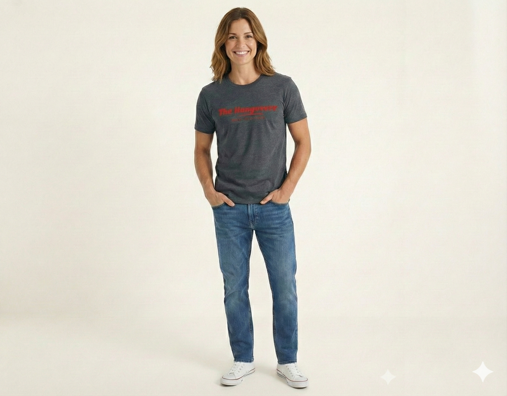 The Hangovers Classics Ash Black T-Shirt