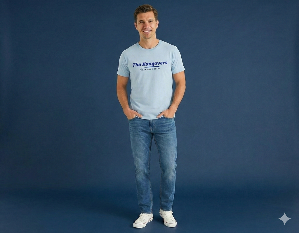 The Hangovers Classics Blue T-Shirt