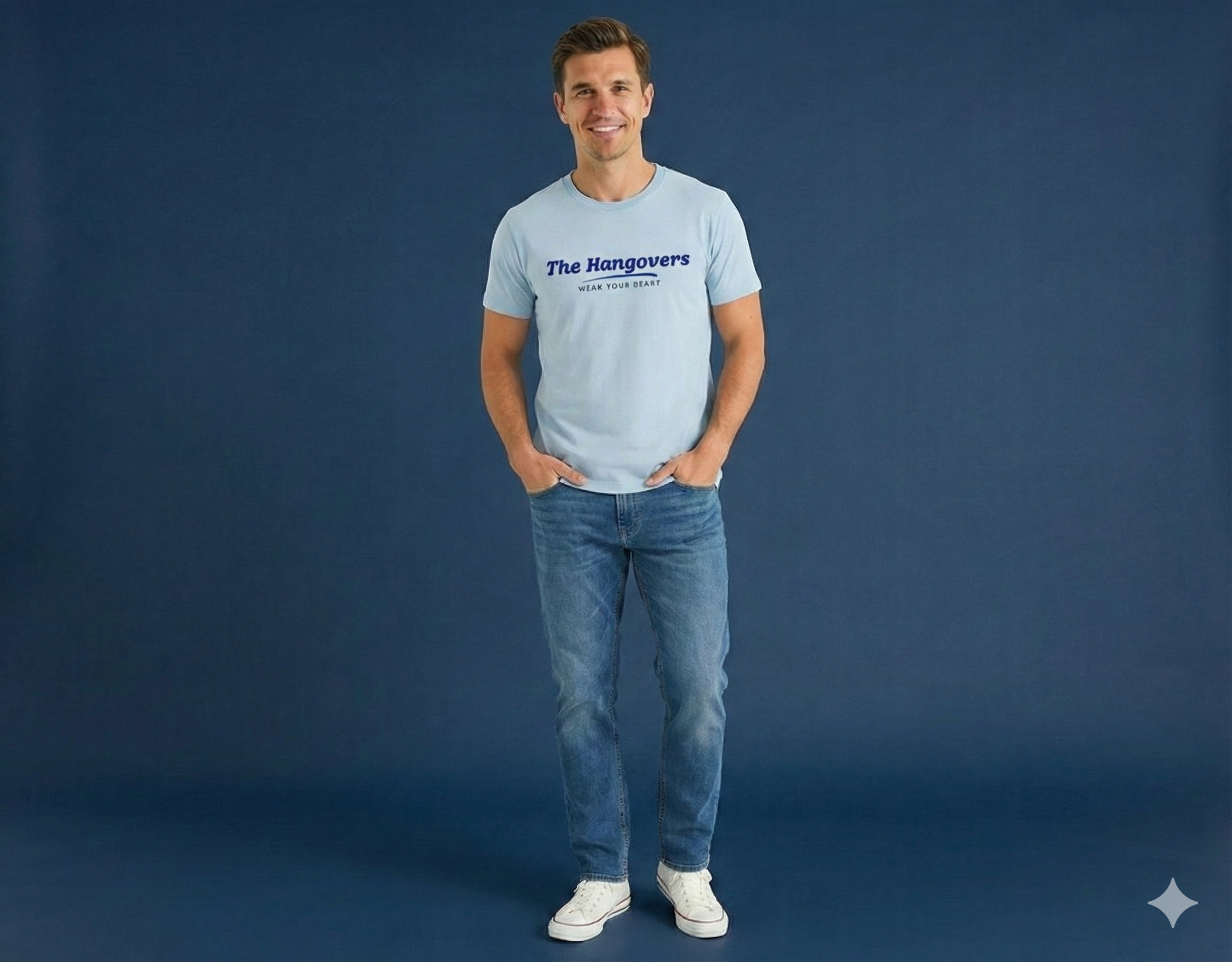 The Hangovers Classics Blue T-Shirt
